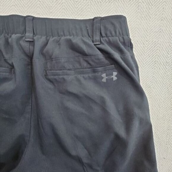 Under Armour The Showdown Pant Men's 32 x 32 Black Straight Golf Slacks Stretch - Picture 16 of 16